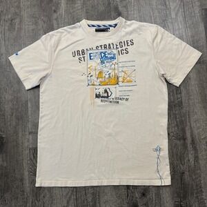 Y2K Enyce Hip Hop Rap Skate Baggy T-Shirt Sz 3XL